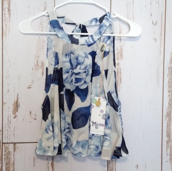 Show Me Your Mumu Tie Blouse - Picture 7 of 8